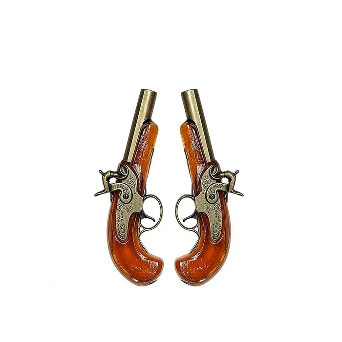H. Deringer Bourbon Whiskey Pistols Gift Set