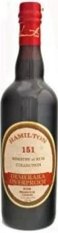 Hamilton Demerara Rum 151 Proof 750ml