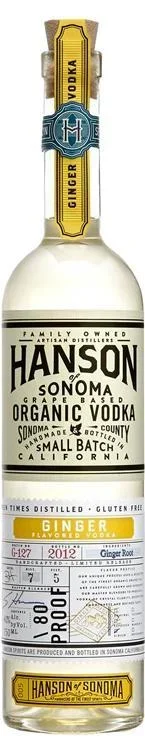 Hanson Organic Ginger Vodka 750ml