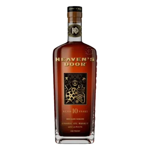 Heaven’s Door Aged 10 Yr Rye Decade Series 750ml