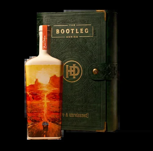 HEAVEN’S DOOR THE BOOTLEG BOURBON 2020 BOB DYLON EDITION FINISHED IN JAMAICAN RUM BARREL CASK STRENGTH 15YR 750ML