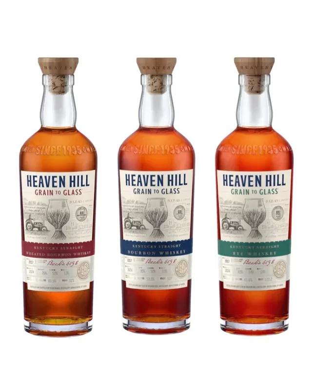 Heaven Hill Grain to Glass Kentucky Straight Whiskey Bundle 700ml