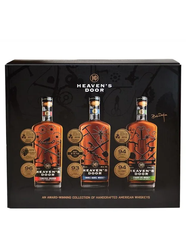 HEAVENS DOOR TRILOGY ( BOURBON, DOUBLE BARREL, RYE ) 3X200ML
