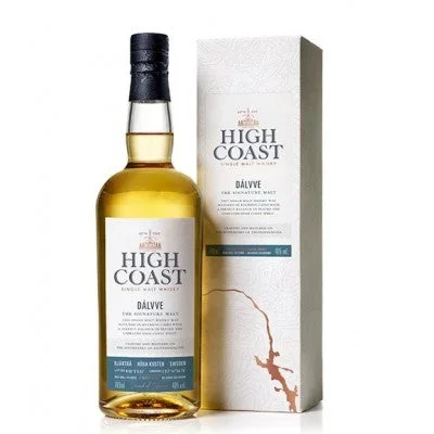 HIGH COAST WHISKEY SINGLE MALT DALVVE THE SIGNITURE MALT HIGH COAST SWEDEN 750ML