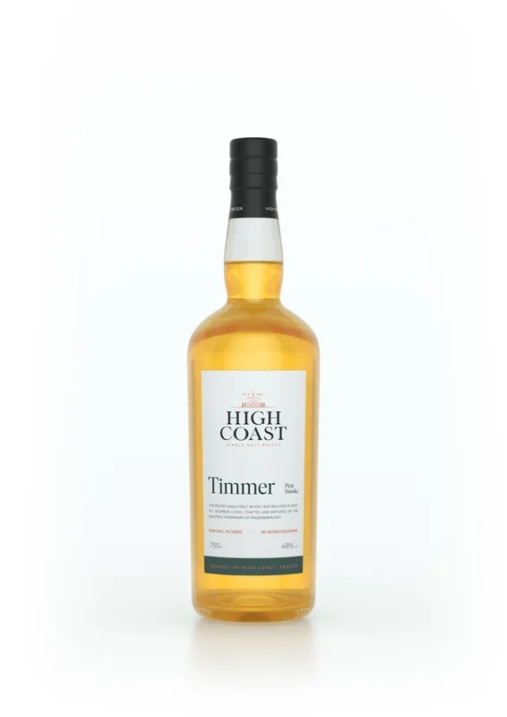 High Coast Whiskey Timmer Single Malt 750