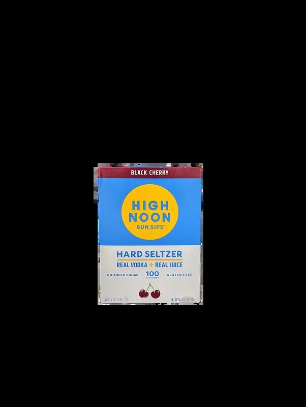 High Noon Black Cherry 4 Pack