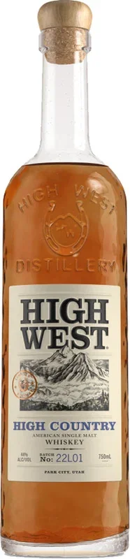 High West High Country American Single Malt 750ml