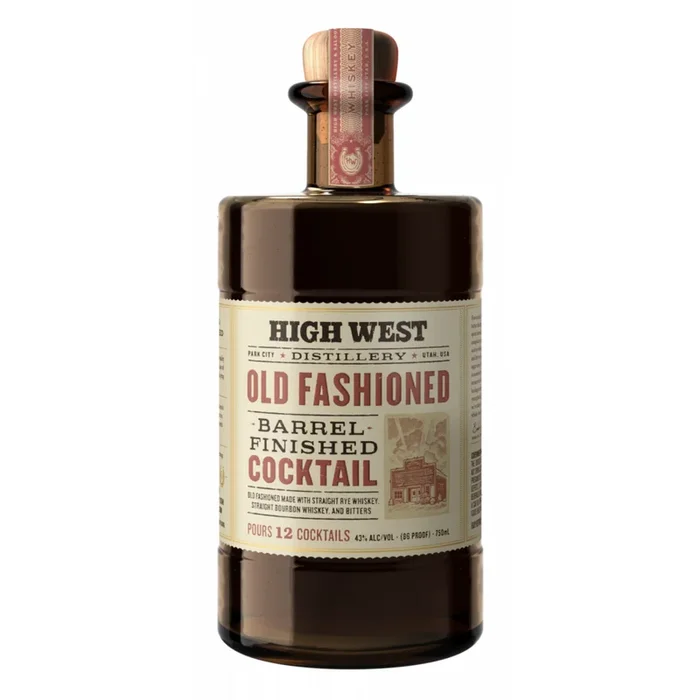 High West Old Fashioned Barrel Finished Cocktail 375ml