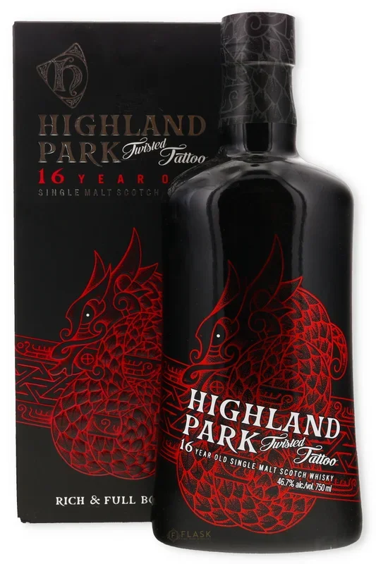 Highland Park 16 Year Old Twisted Tattoo