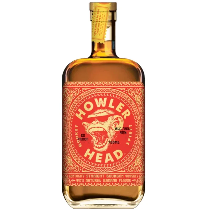 Howler Head Banana Infused Kentucky Straight Bourbon Whiskey