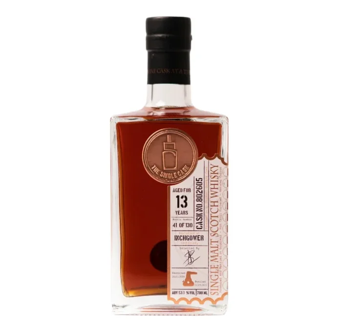 Inchgower 13 Year Old (D.2008, B. 2021) Oloroso Quarter Cask Finish, The Single Cask Scotch Whisky | 700ML