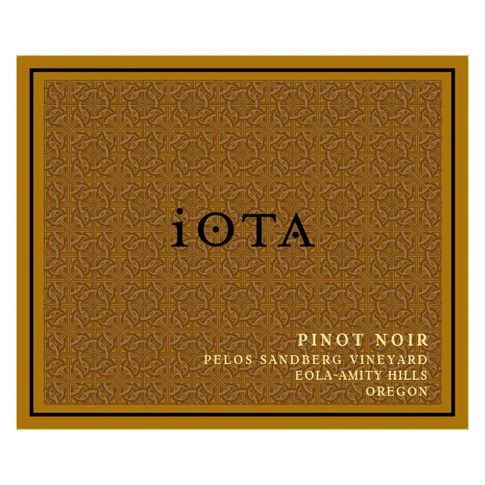 Iota Pelos Sandberg Vineyard Pinot Noir 2017
