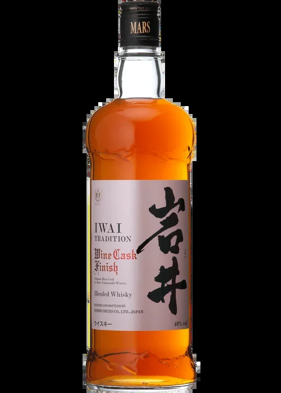 IWAI WHISKEY TRADITIONAL MARS FINISH IN WINE CASK JAPAN 750ML