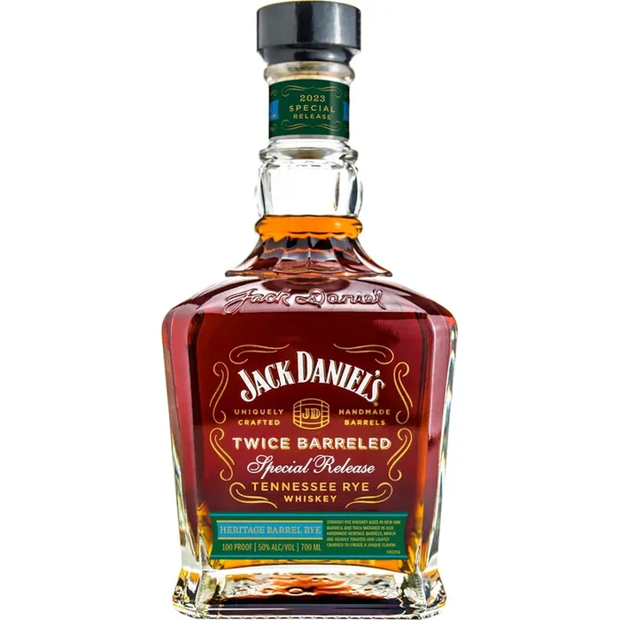 Jack Daniel’s Twice Barreled Heritage Barrel Rye Special Released Tennessee Rye Whiskey