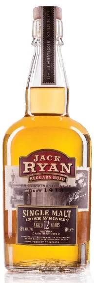 Jack Ryan Irish Single Malt 12 Year Old 750ml