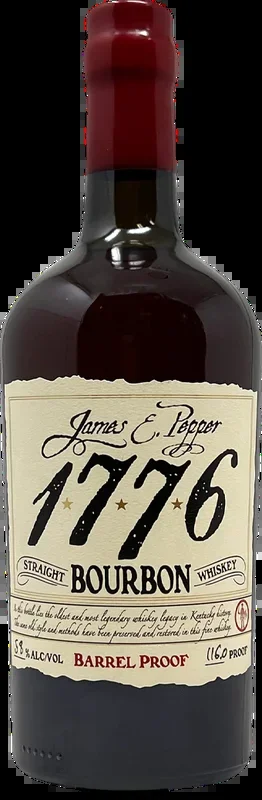 James E. Pepper 1776 Barrel Proof Straight Bourbon Whiskey