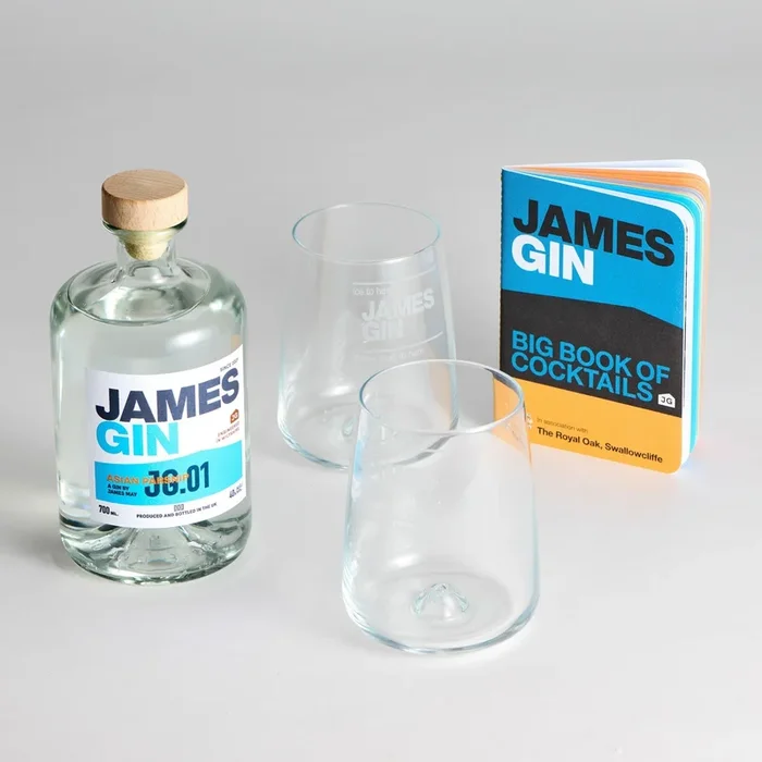 James Gin The Mixologist’s Cocktail Kit W/ Souvenir Gift Key Chain