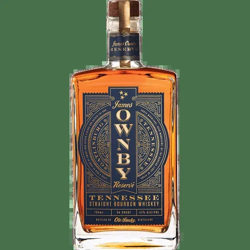 JAMES OWNBY BOURBON STRAIGHT RESERVE TENNESSEE 750ML