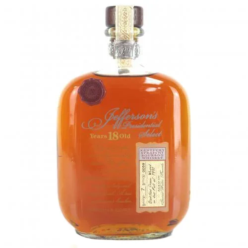 Jefferson’s Presidential Select Batch 7 18 Year Old Kentucky Straight Bourbon Whiskey 750ml