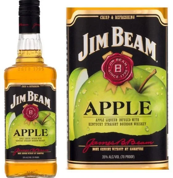Jim Beam Bourbon Apple – 750ML