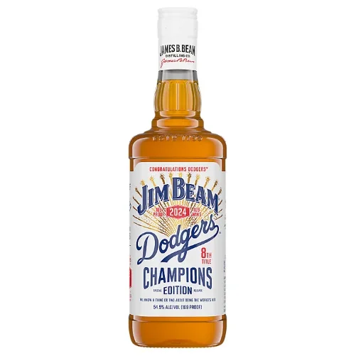 Jim Beam Bourbon Dodgers 8th Title Champions Edition