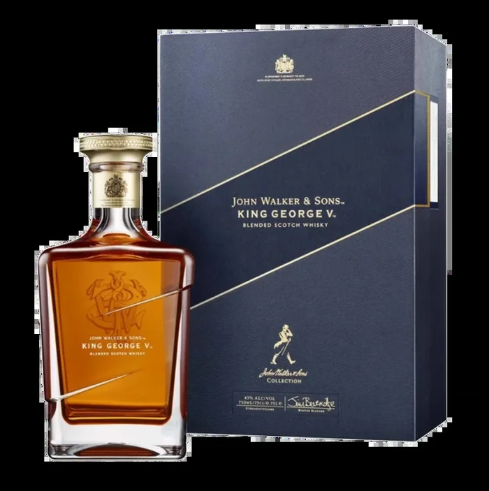 JOHNNIE WALKER SCOTCH BLENDED KING GEORGE V LIMITED 750ML