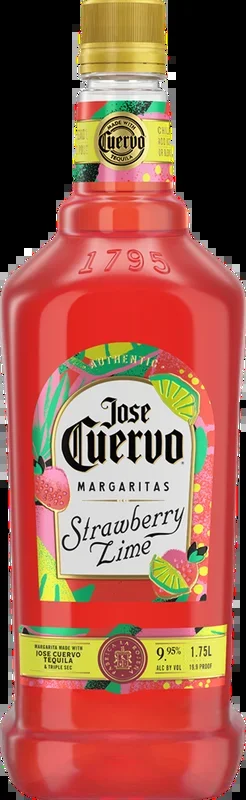 Jose Cuervo Authentic Strawberry Lime Margarita – 375ml