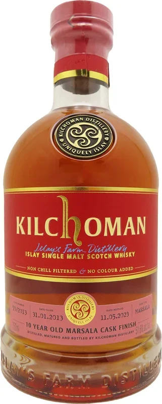 Kilchoman ImpEx Cask Evolution Marsala Cask Finish Single Malt Whiskey 10 Year Old 750ml