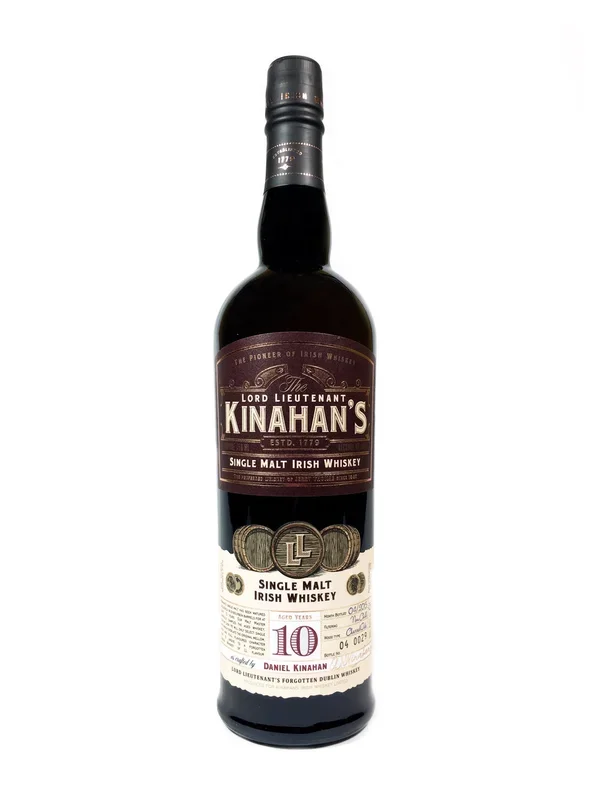 Kinahan’s 10 Year Old Single Malt Irish Whiskey