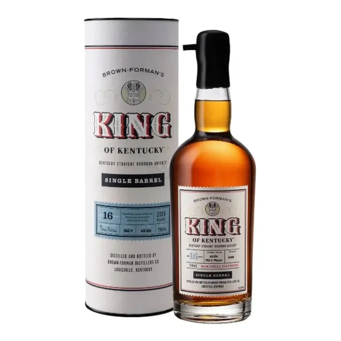 King Of Kentucky 16 Year Old Bourbon 2024 Release Single Barrel #50 126.7 Proof