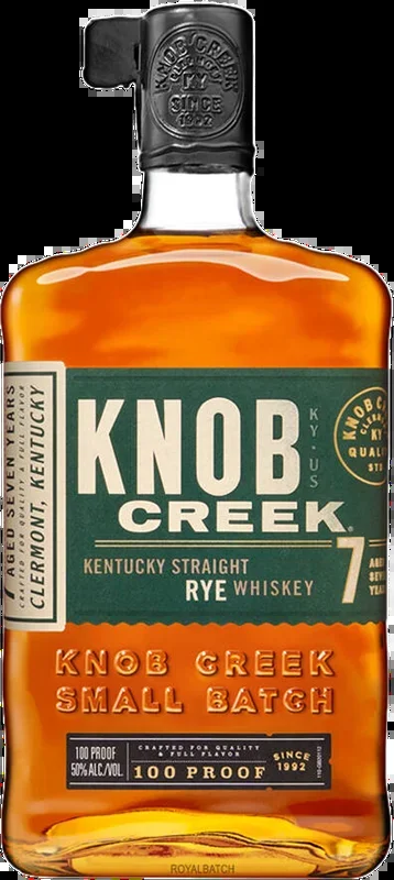 Knob Creek 7 Year Old Straight Rye Whiskey (375mL)