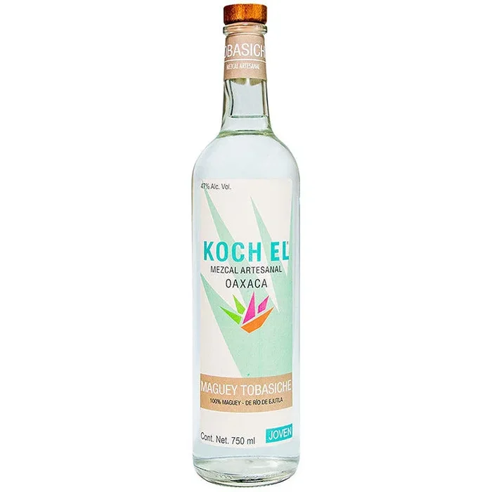 Koch El Mezcal Artesanal Joven Maguey Tobasiche De Rio De Ejutla 94