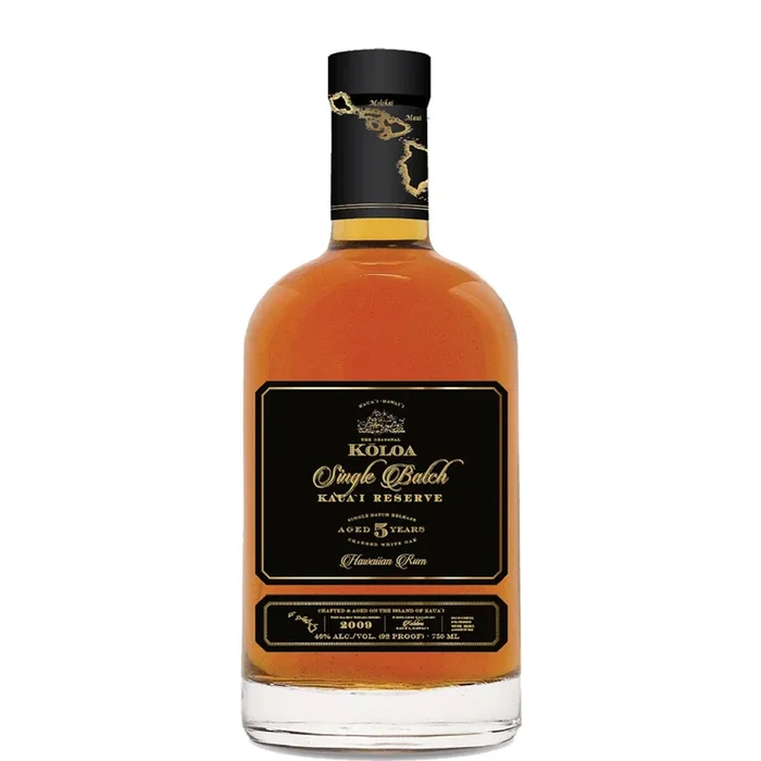 Kōloa Single Batch Kaua‘i Reserve Aged 5 Year Cask Strength Hawaiian Rum