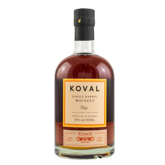 Koval Rye Whiskey Single Barrel Maple Syrup Cask Finish