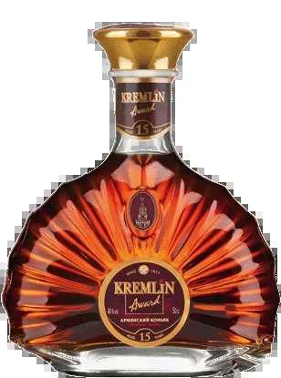 Kremlin Award Armenian Brandy 15 Year Old 750ml
