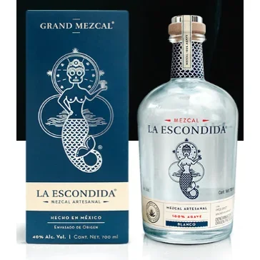 La Escondida Mezcal Artesanal Blanco 700ml