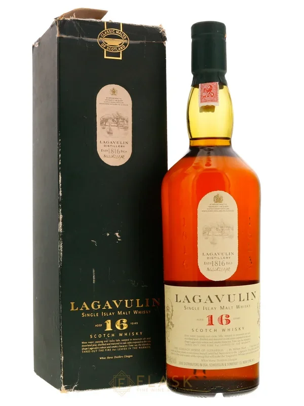 Lagavulin 16 Year Old White Horse 1990s / Schieffelin & Somerset Import