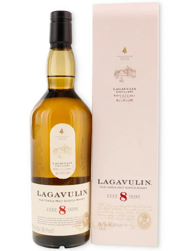 Lagavulin 8 Year Old Islay Single Malt 750ml