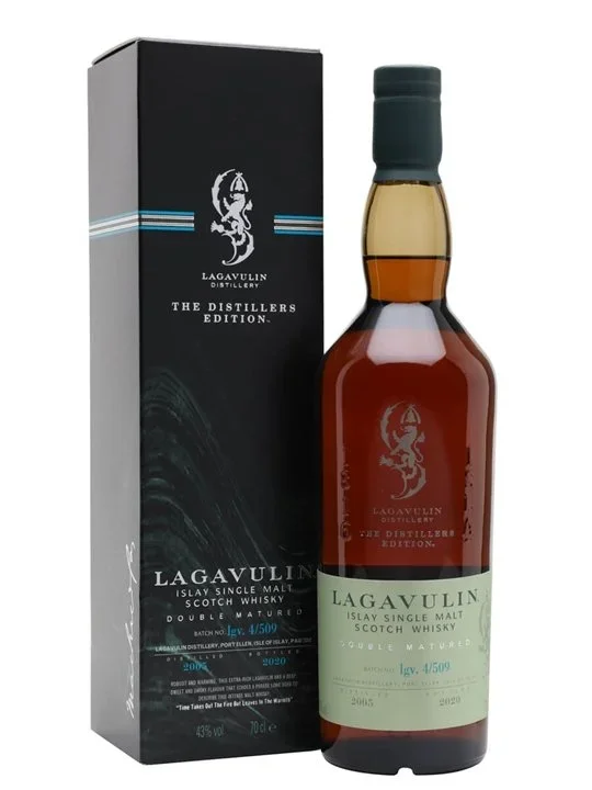 LAGAVULIN SCOTCH THE DISTILLERS EDITION DOUBLE MATURED ISLAY 2006 750ML