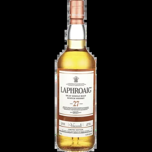 LAPHROAIG SCOTCH SINGLE MALT ISLAY LIMITED EDITION 27YR 750ML