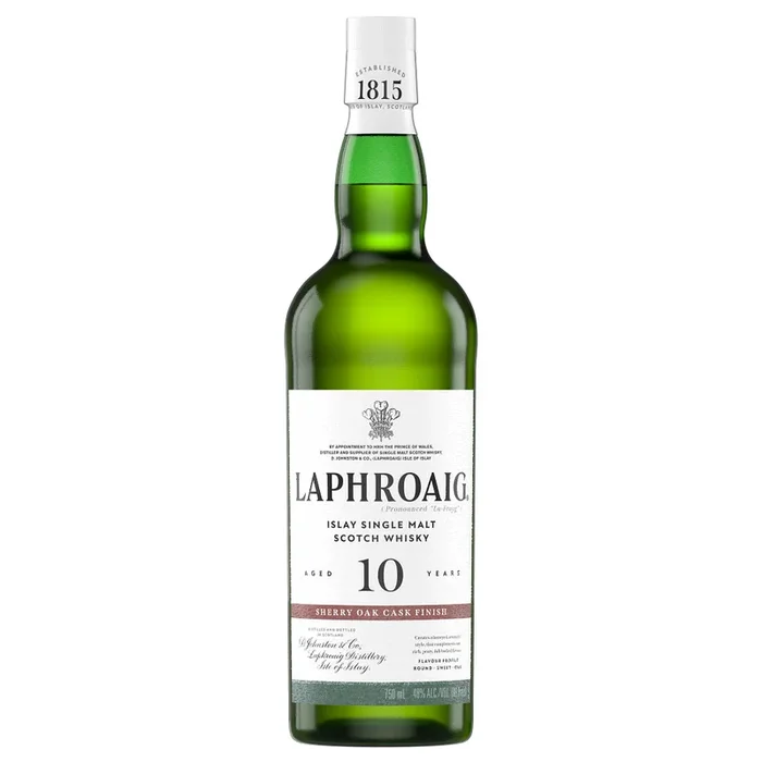 Laphroaig Sherry Oak Single Malt Whisky 10 Year Old 750ml