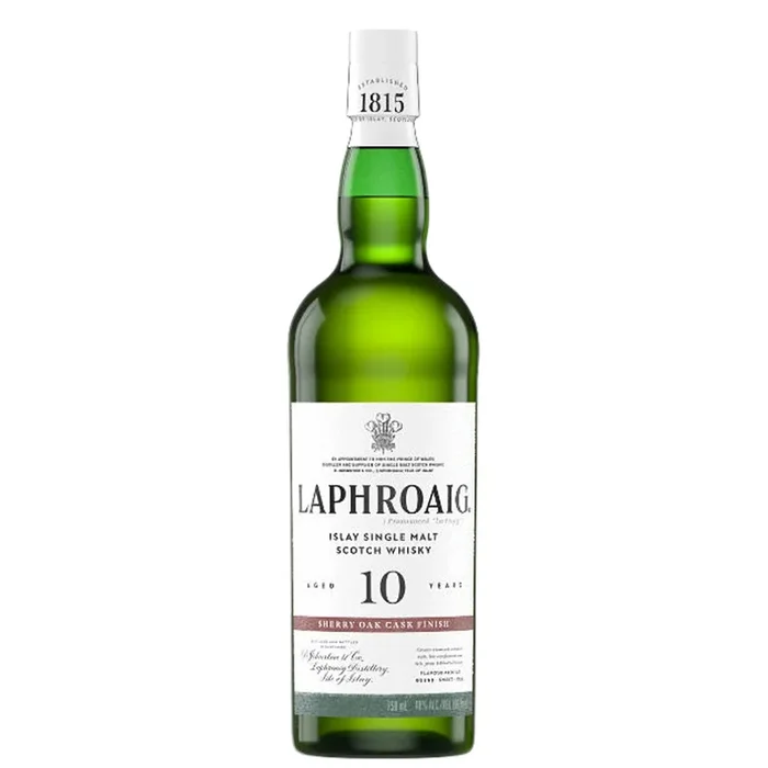 Laphroaig Single Malt Scotch Sherry Oak Finished 10 Year