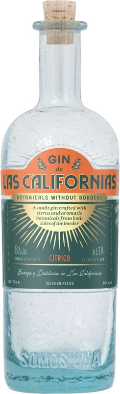 Las Californias Citrico Mexican Gin 750ml