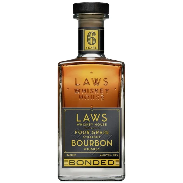 Laws Four Grain Straight Bourbon Bottled in Bond 6 Year
