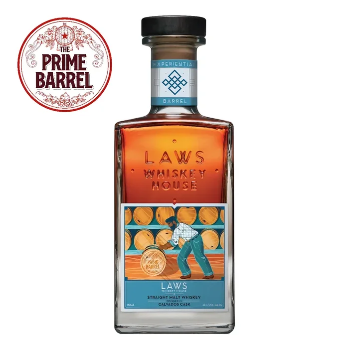 Laws Whiskey House “Laws & Order: Calvados Case” Straight Malt Whiskey Finished in Calvados Cask The Prime Barrel Pick #63