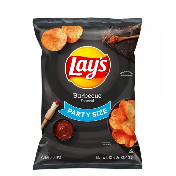 Lay’s Potato Chips BBQ Party Size 12.5oz