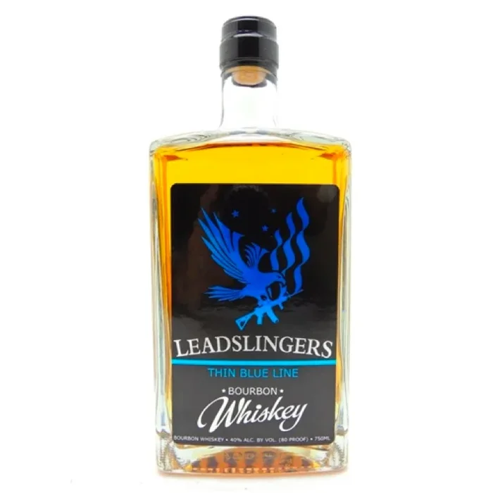 Leadslingers Thin Blue Line Bourbon Whiskey