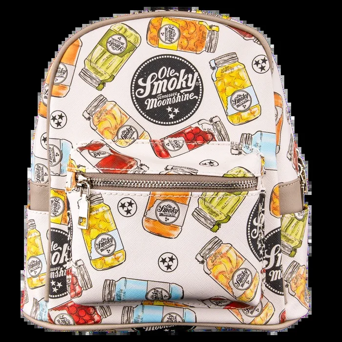 LEATHER MINI JARS BACKPACK