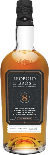Leopold Bros Cask Strength Straight Bourbon Whiskey 8 Year Old 750ml