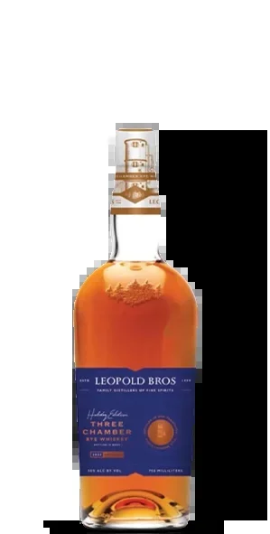 Leopold Bros Three Chamber Holiday Edition 2022 Rye Whiskey